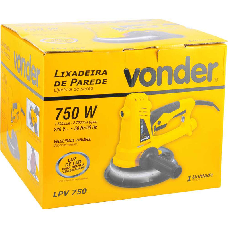 Lixadeira de Parede LPV 750 VONDER