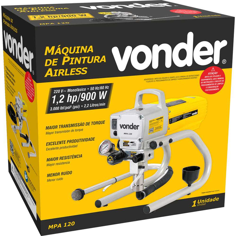 Máquina de pintura Airless MPA120 VONDER