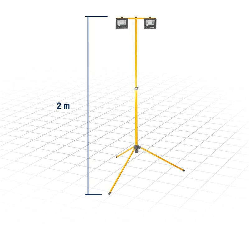 Refletores com suporte tripé, 2 metros, 20 W, VONDER