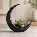 Vaso Decorativo para Sala Lua Preto