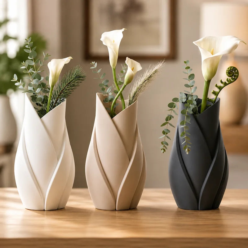 Vaso Decorativo para Sala Folha
